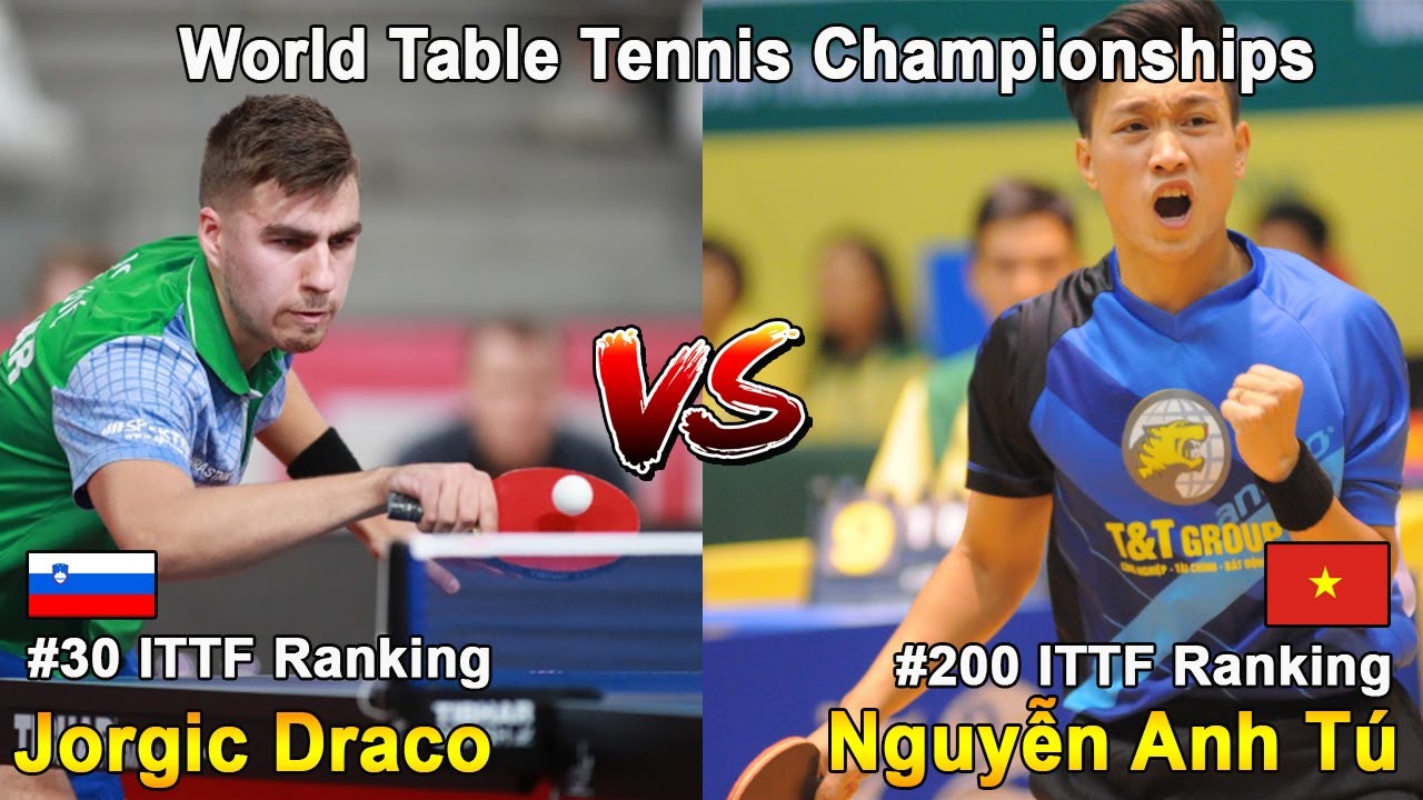 Jorgic Darko (Slovenia) vs Nguyễn Anh Tú (Viet Nam) vs | World Table Tennis Championship 2019