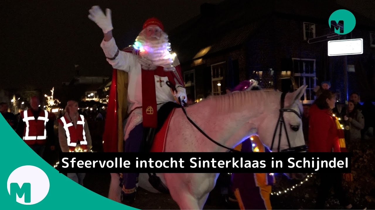 Sfeervolle en drukbezochte lichtjes intocht Sinterklaas in Schijndel I Omroep Meierij
