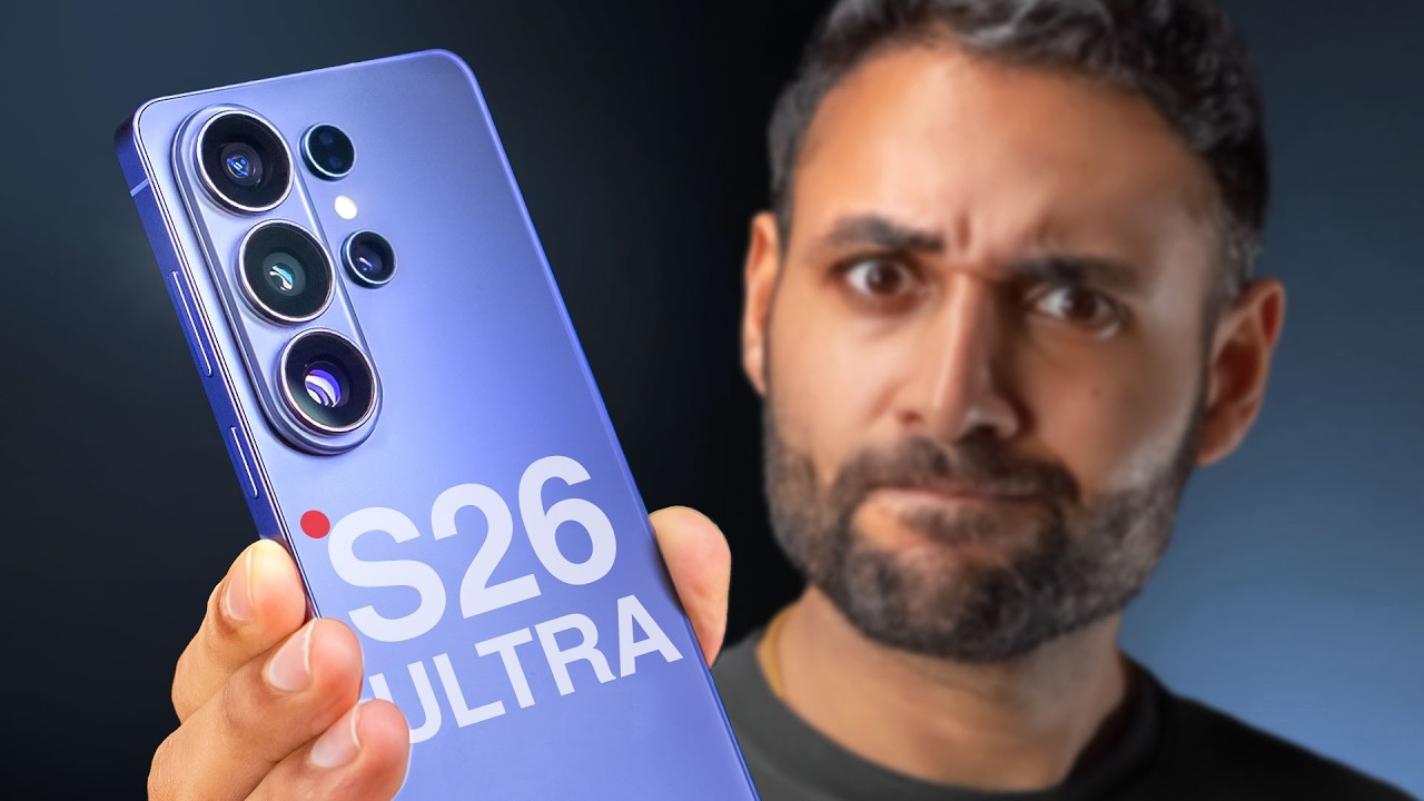Samsung S26 Ultra Hands on - The Disappearing Display!