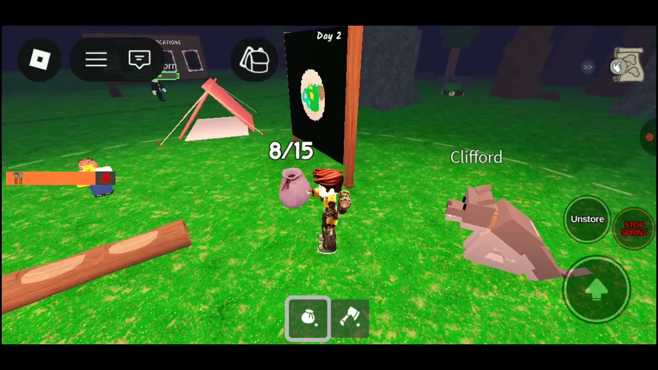 Playing 99 nights in the forest