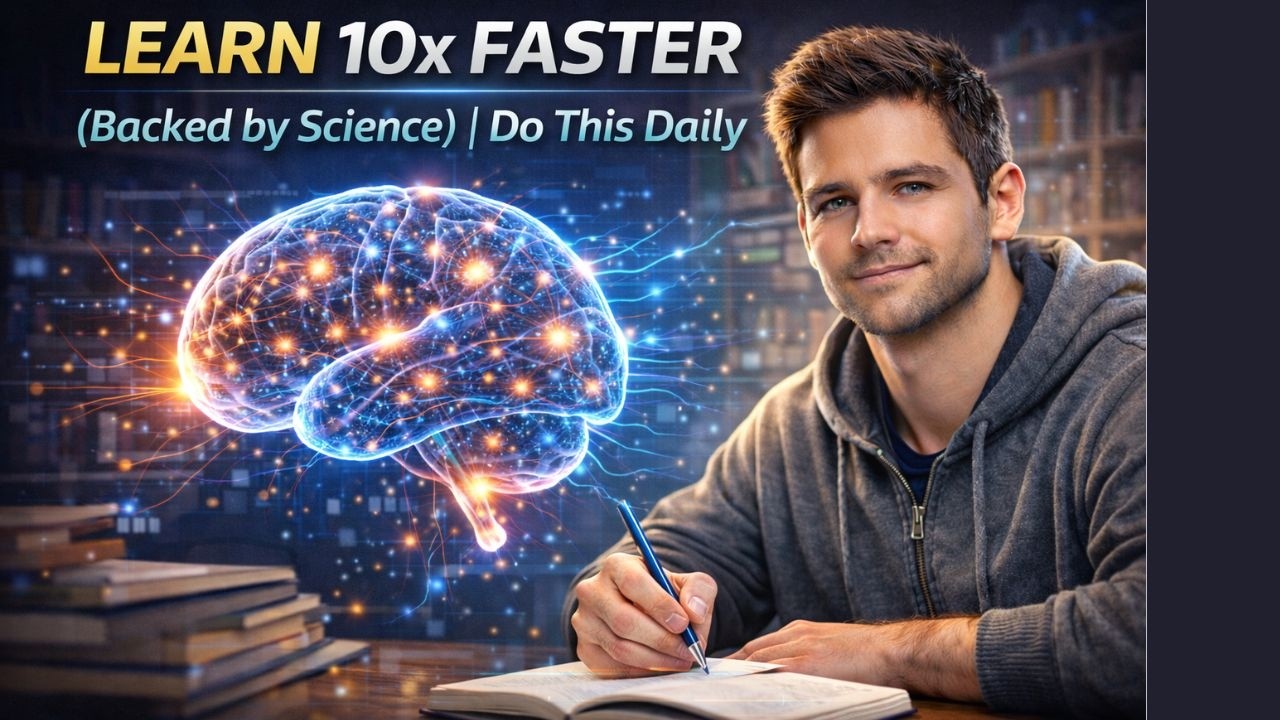 How to Learn Anything Faster Than Everyone (Science-Backed)