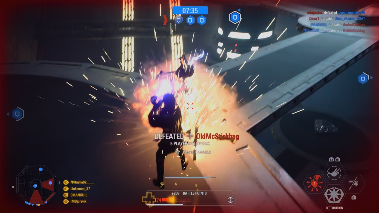 I felt like I had no teammates at all this match