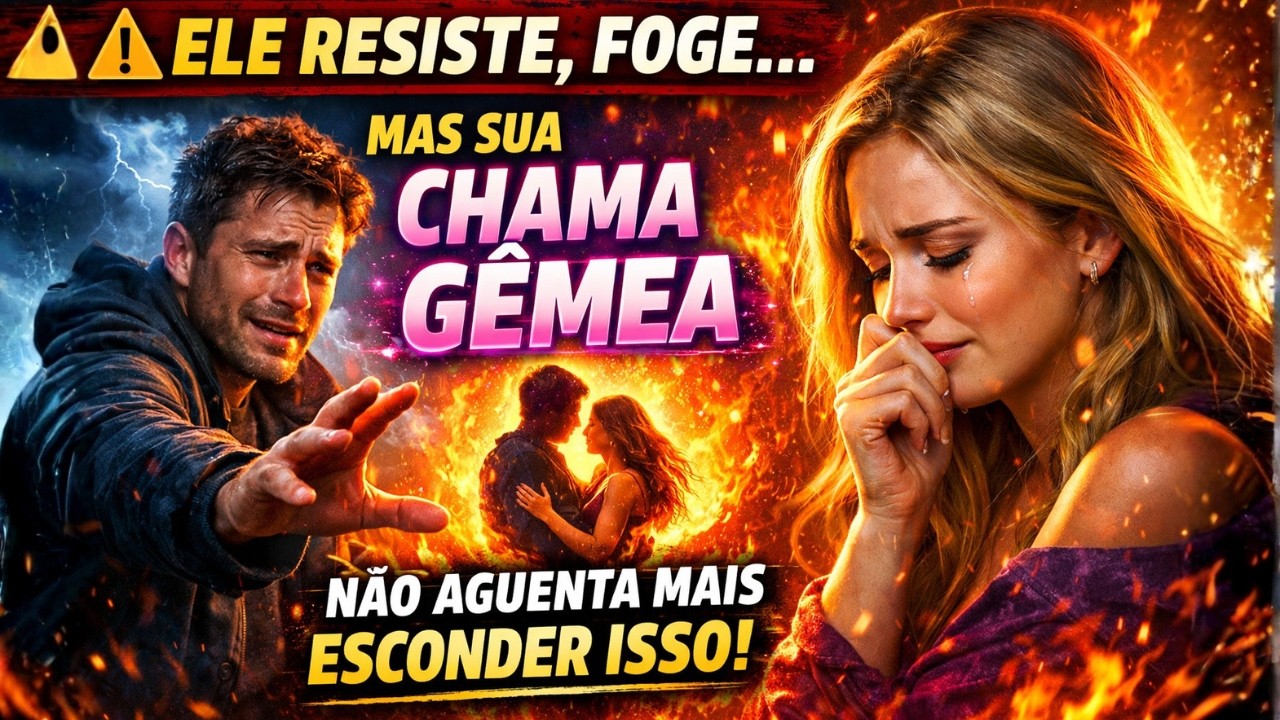 ⚠️ Ele Resiste, Foge… Mas Sua Chama Gêmea Não Aguenta Mais Esconder Isso!BRASIL