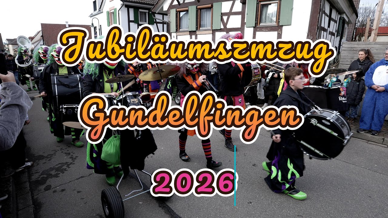 Jubiläumsumzug Gundelfingen 2026
