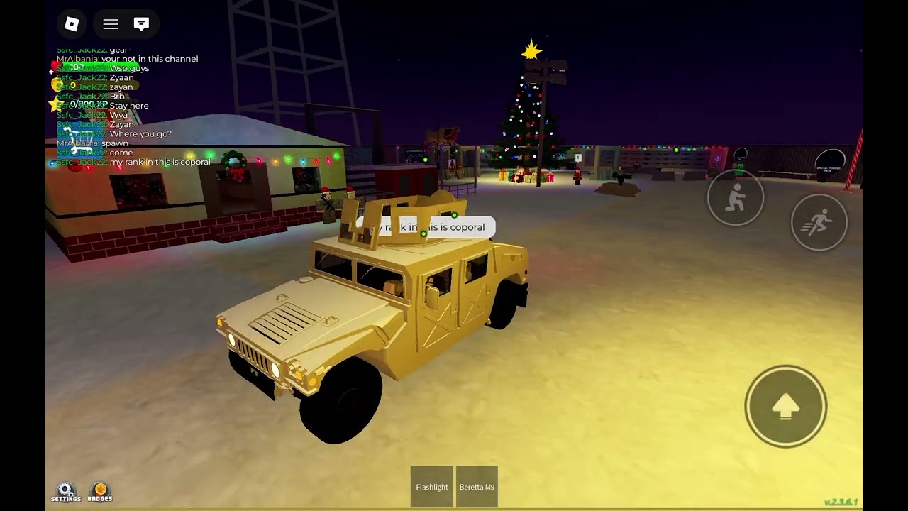 Play military VS zombie with my friend