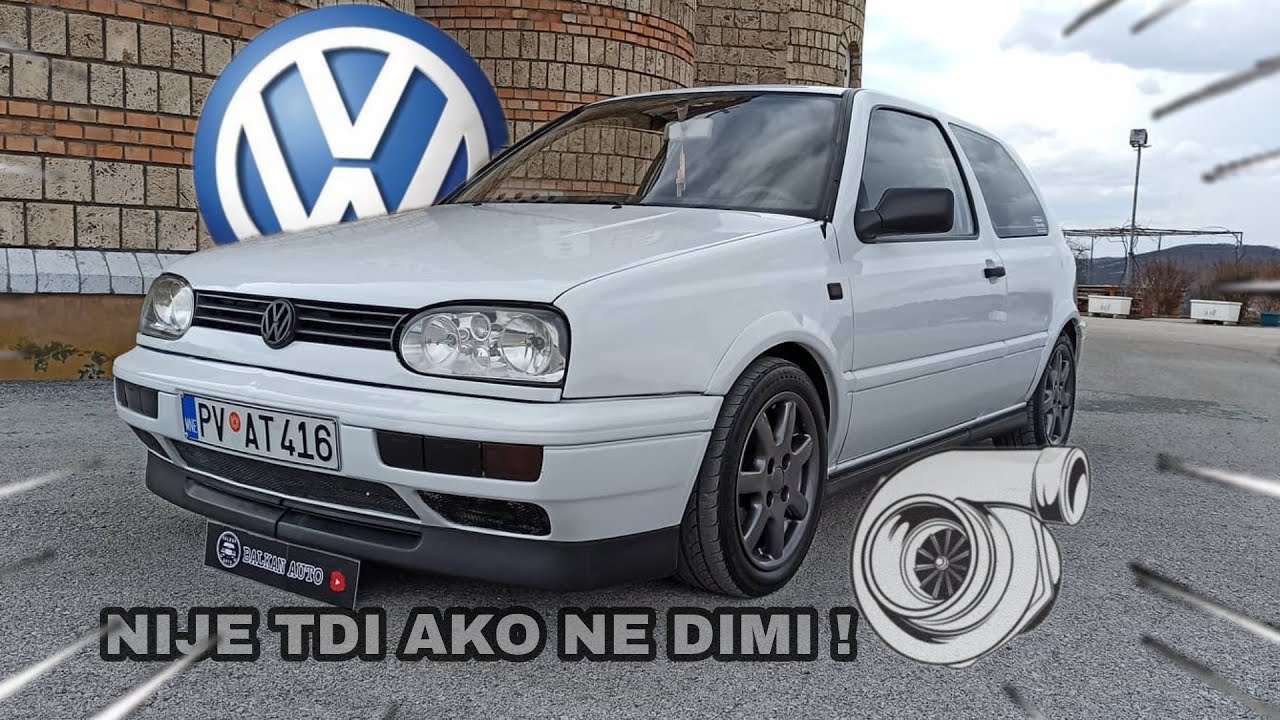 Test: VW Golf Mk3 1.9 I Jaci TURBO i INTERCOOLER 😱🚀🚀