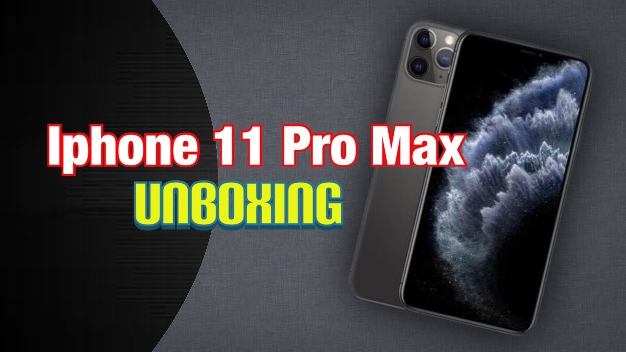 New Iphone 11 Pro Max Space Grey | Unboxing