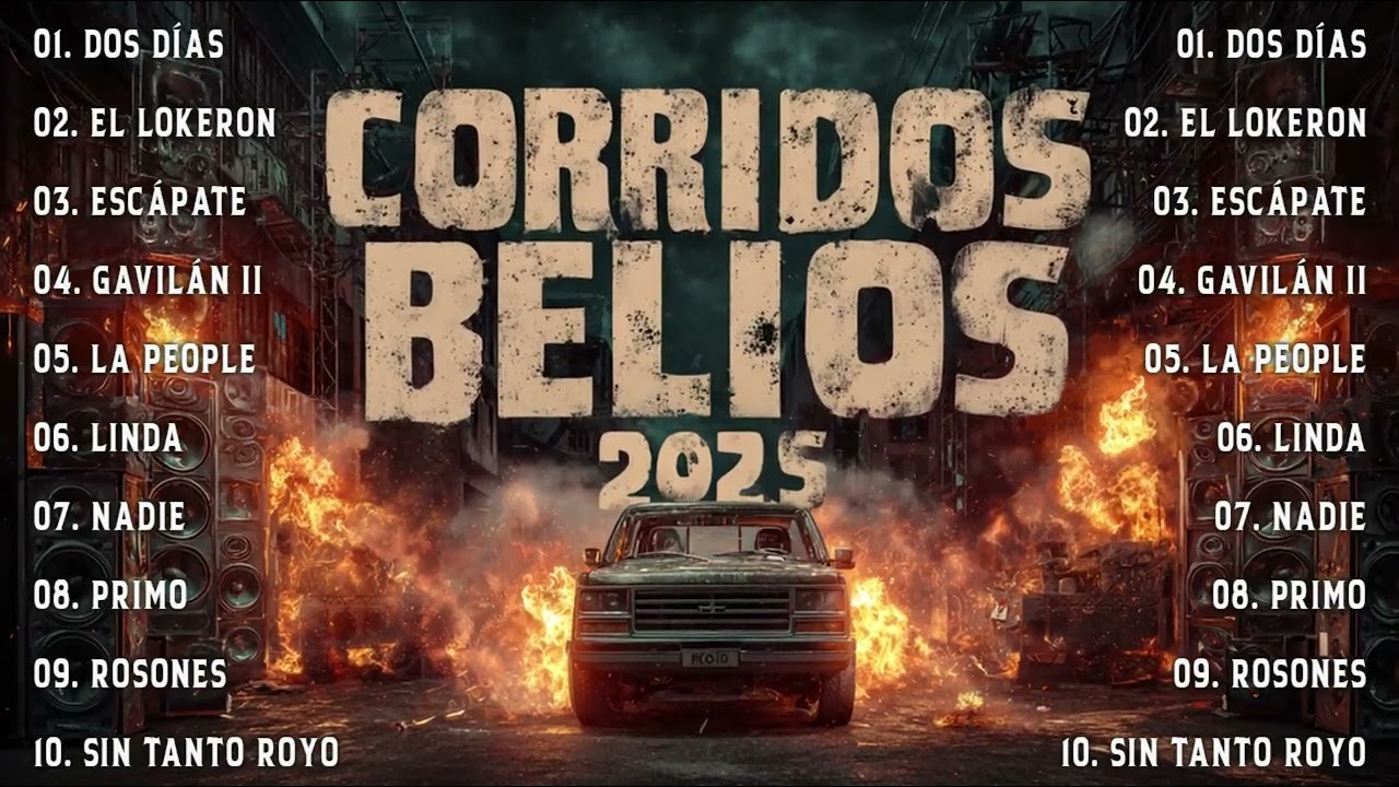 Top Corridos B&eacute;licos Nuevos 2025 🎸 | M&uacute;sica de Poder y Respeto