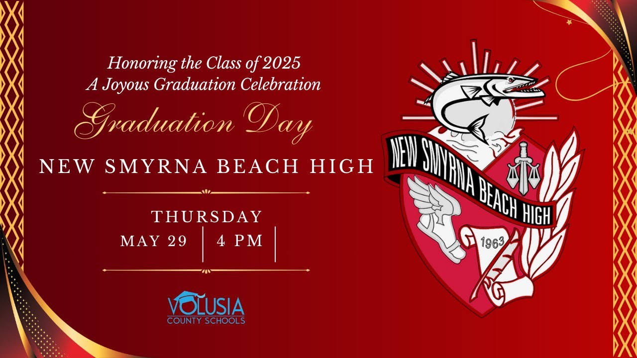 New Smyrna Beach High School Graduation • May 29, 2025 - 4:00 p.m.