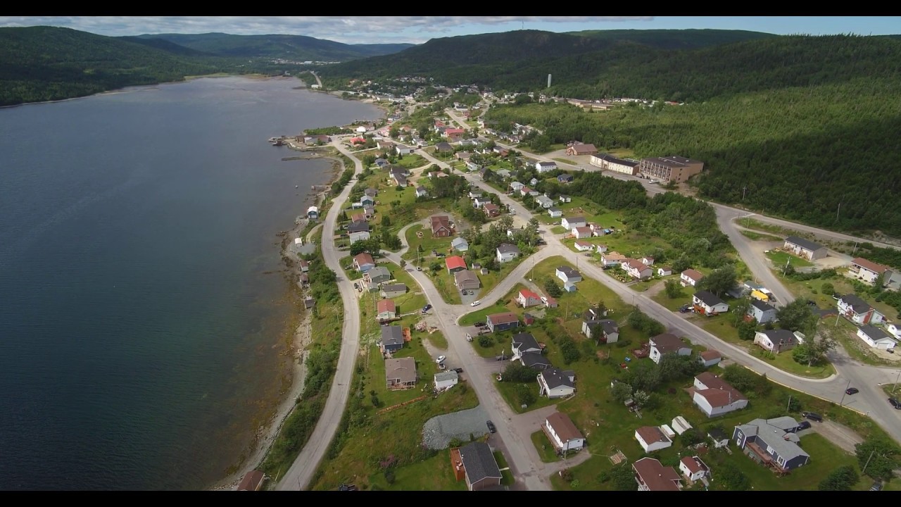 Aerial view of Baie Verte