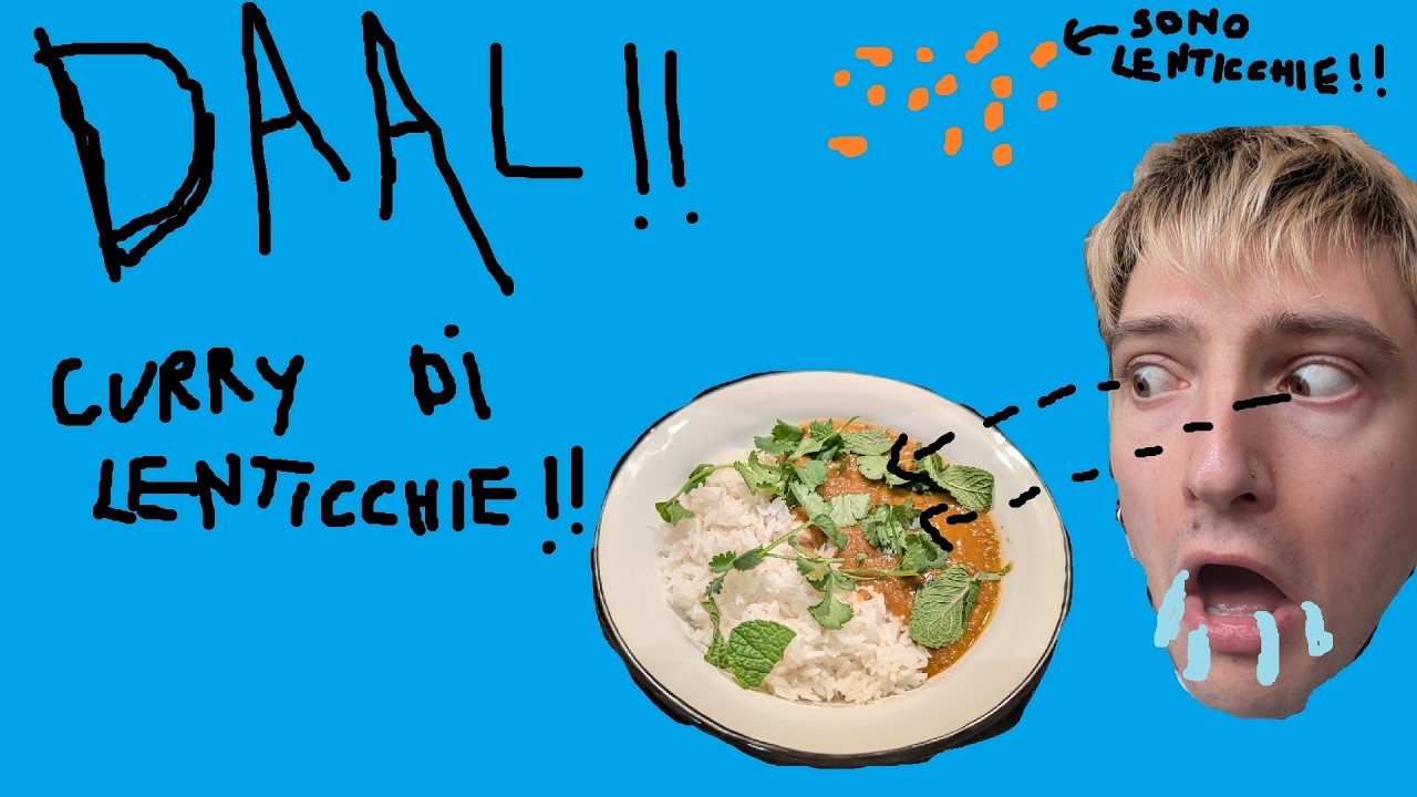 DAAL! CURRY DI LENTICCHIE! BUONO! a sentimento