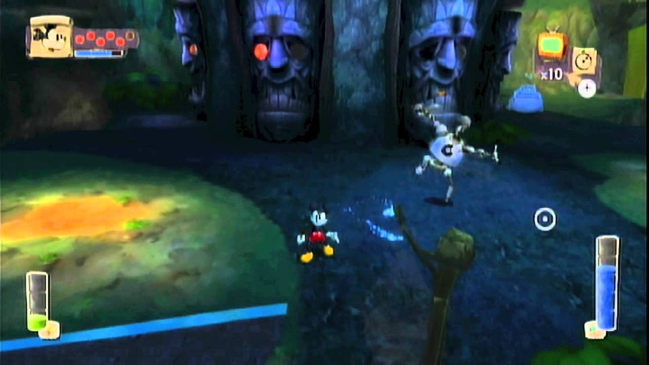 Let's Play Disney Epic Mickey Part 15 - Jungle