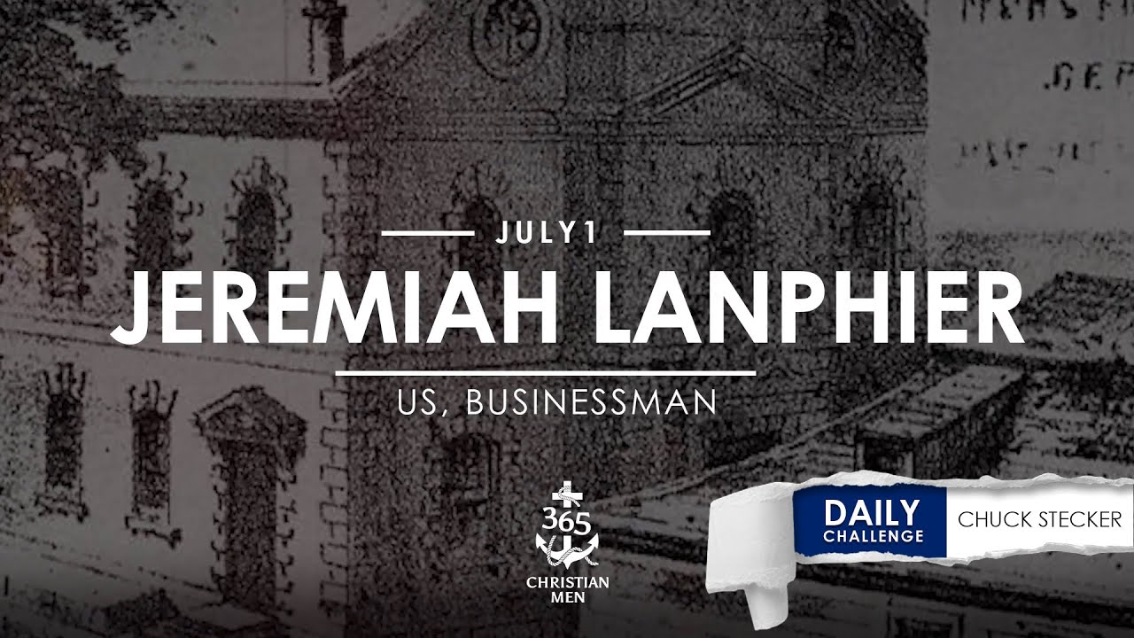 July 1st Jeremiah Lanphier – US, Businessman #christianmotivation #truestory #inspirationalstory