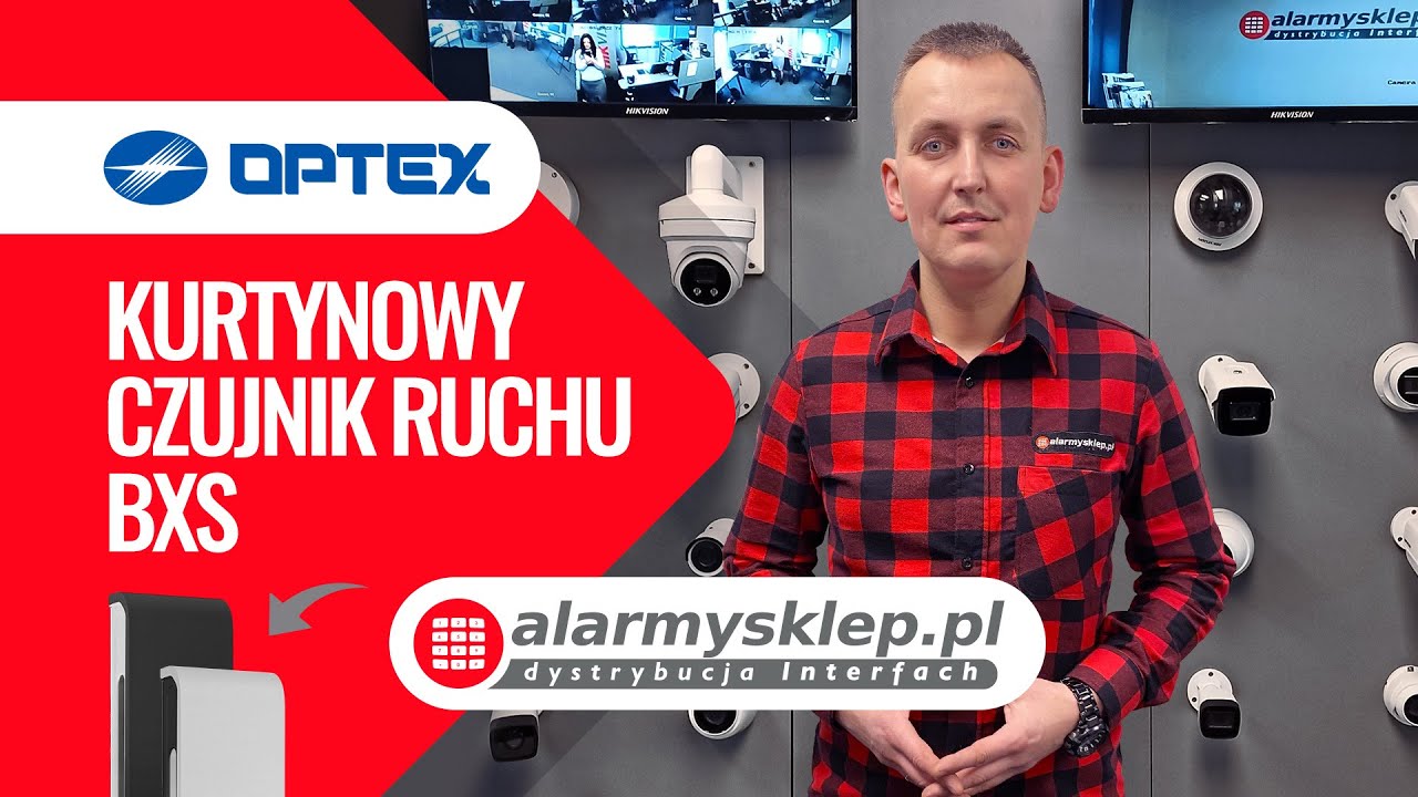 Czego nie powie Ci sprzedawca o kurtynowym czujniku ruchu BXS od Optex? - Vlog #042