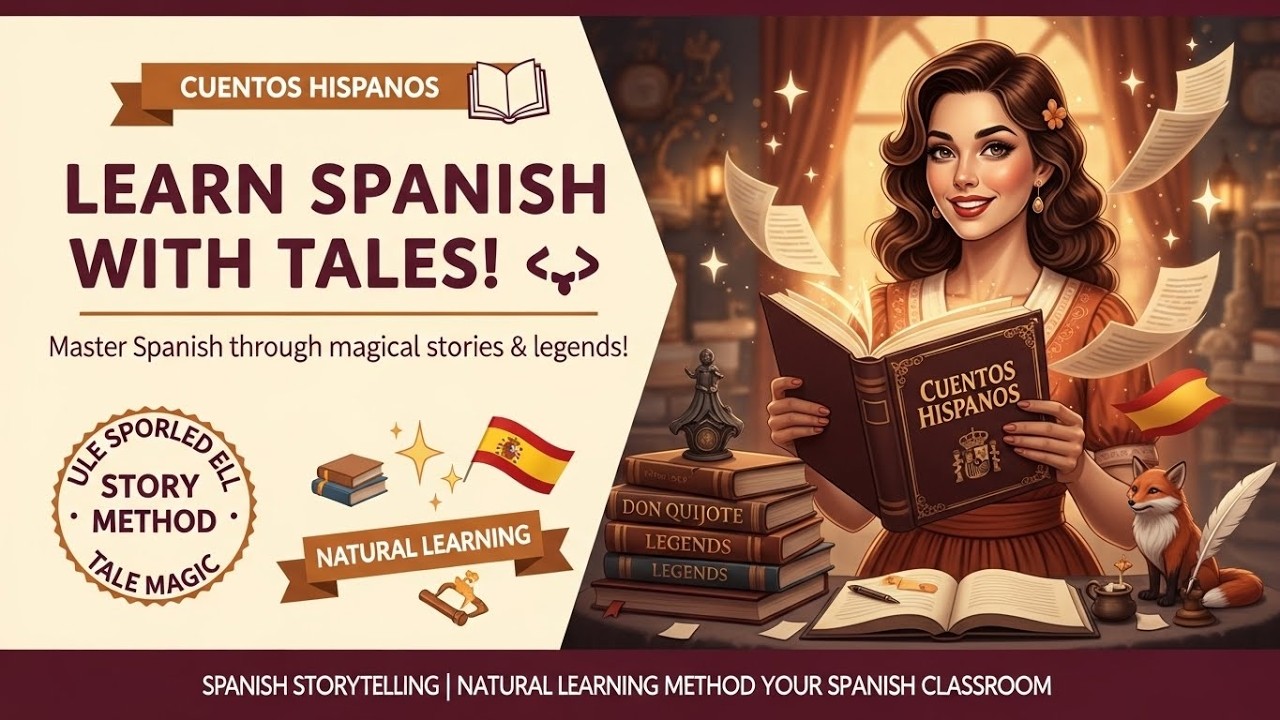 Learn Spanish with Tales | Master Spanish Through Stories | Natural Learning Method