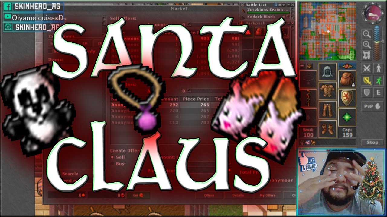 SANTA EN TIBIA ABRIENDO REGALOS -Bunnyslippers??? OJALA!!