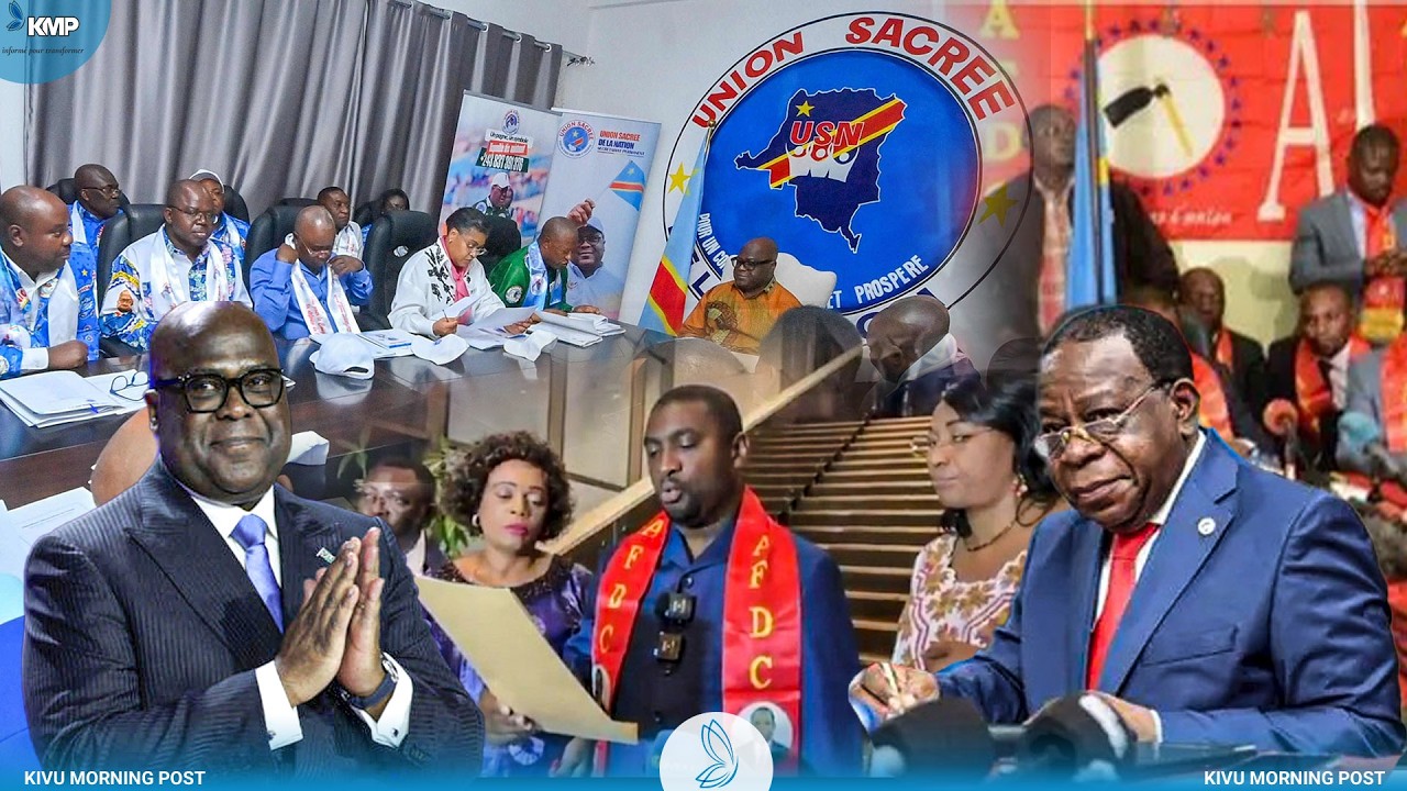 RDC : BAHATI LUKWEBO EN EXIL ? TENSIONS À L’UNION SACRÉE, TSHISEKEDI BRISE LE SILENCE