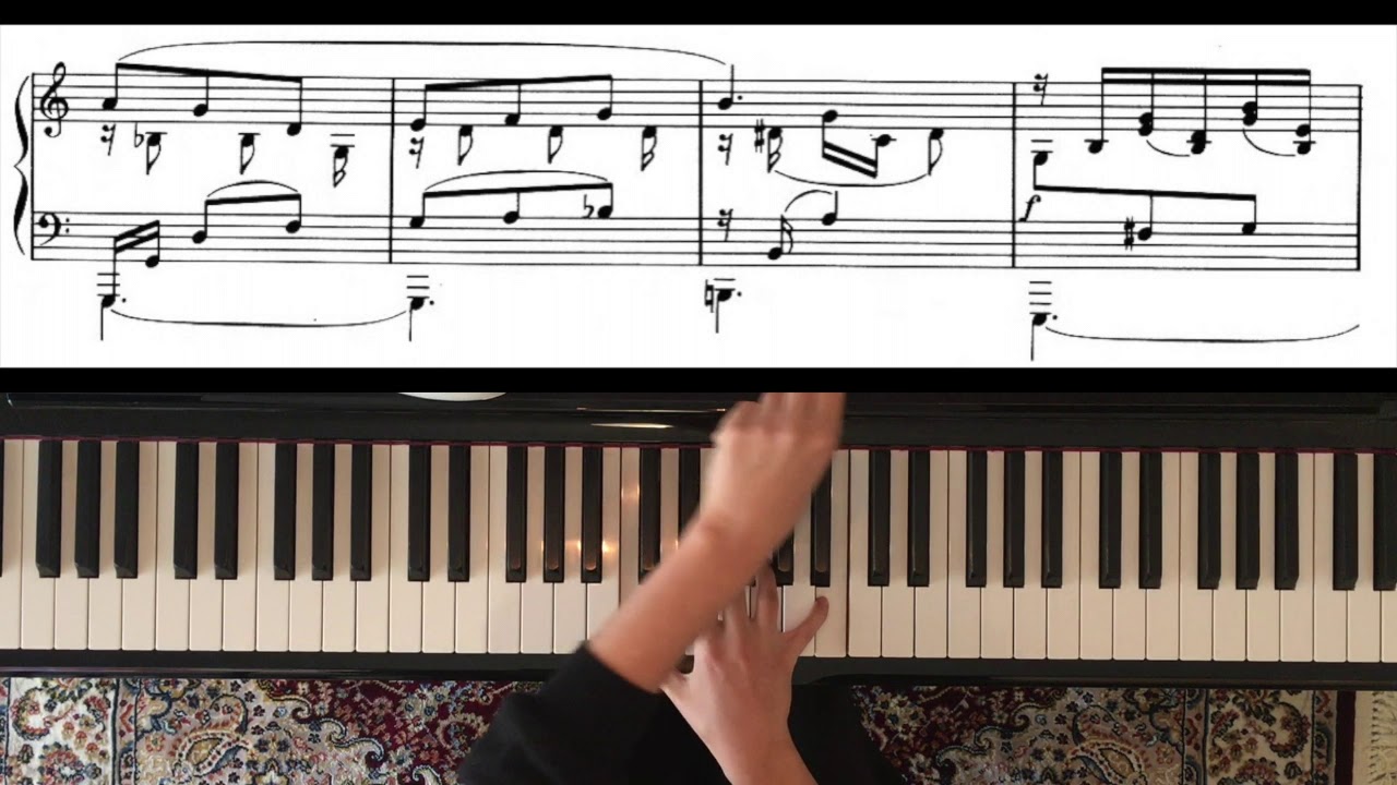 ABRSM 2021-2022 Piano Grade 8 B3: Novelette in E minor by Poulenc (with sheet music)