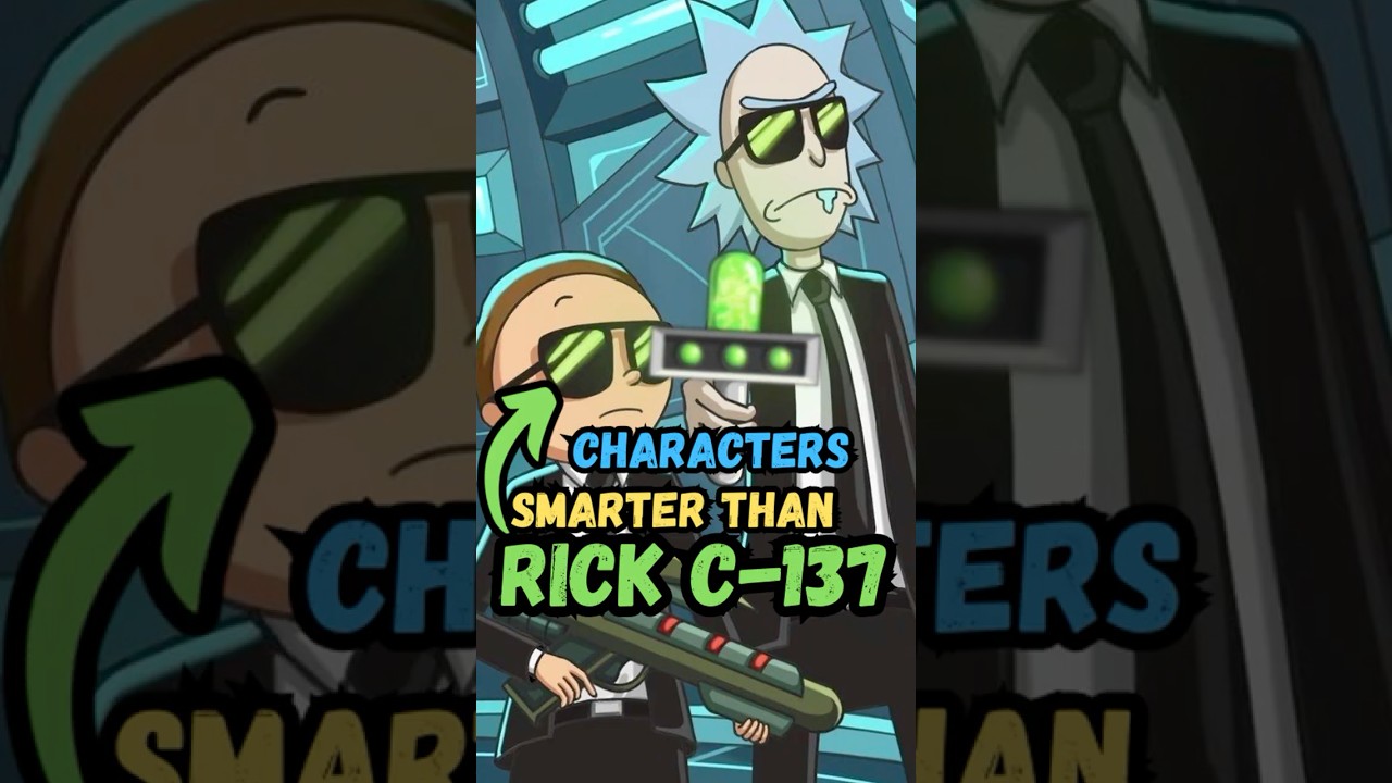 3 Rick & Morty Geniuses That Outsmart Rick C 137 #rickandmorty #ricksanchez #evilmorty #doofusjerry