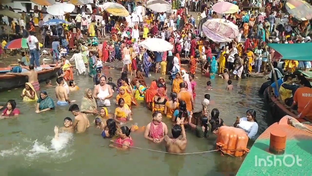 Ghats in Varanasi.