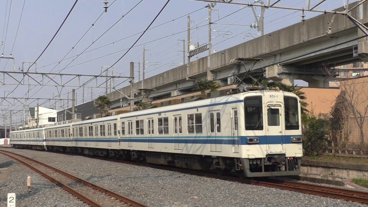 【5両で試運転】東武8000系851F+8576F試運転・回送