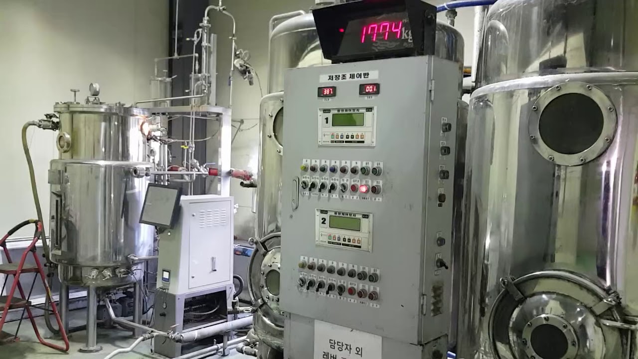 TMF사료 공장 내부 설비