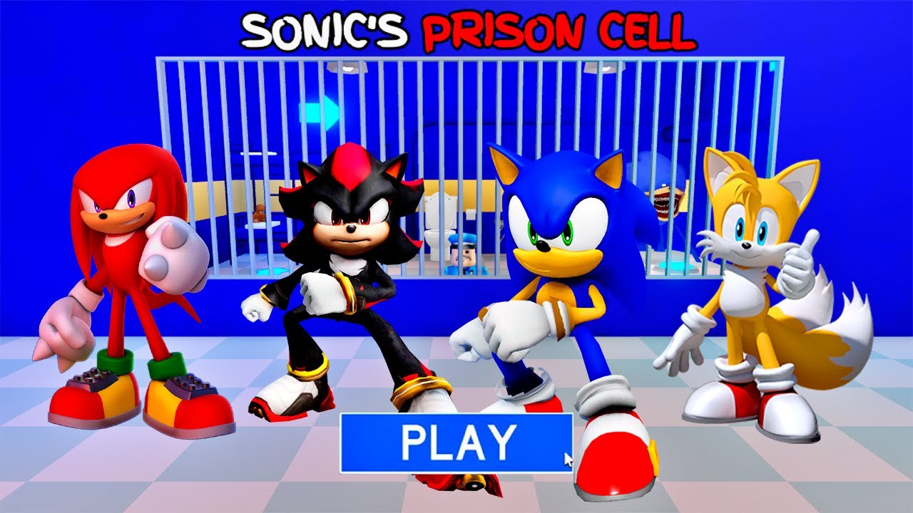 SONIC 3 PRISON RUN! OBBY Full Gameplay #roblox