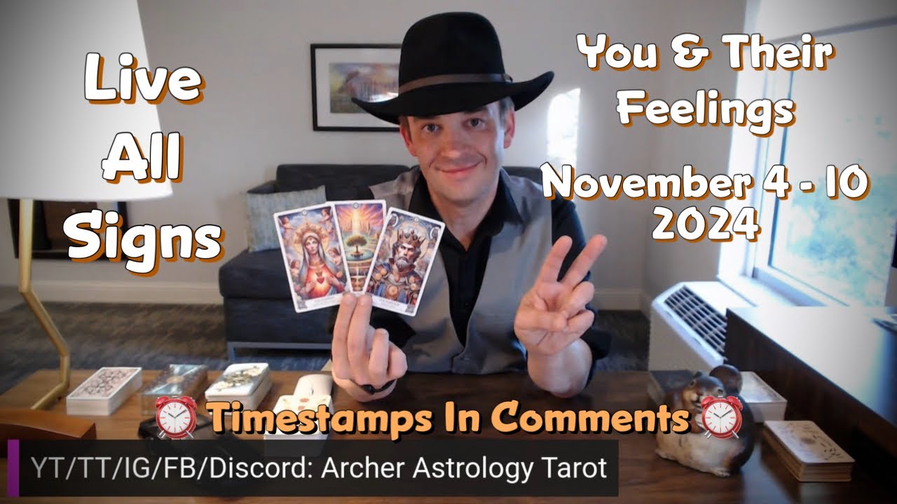 All Signs Tarot 😍💎❤️ You and Their feelings for the week November 4 - 10 2024 🍀🦋🤗
