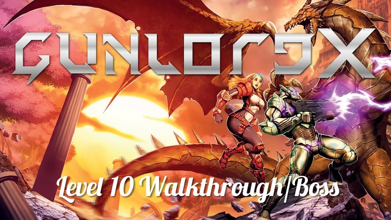 Gunlord X Level 10 Walkthrough