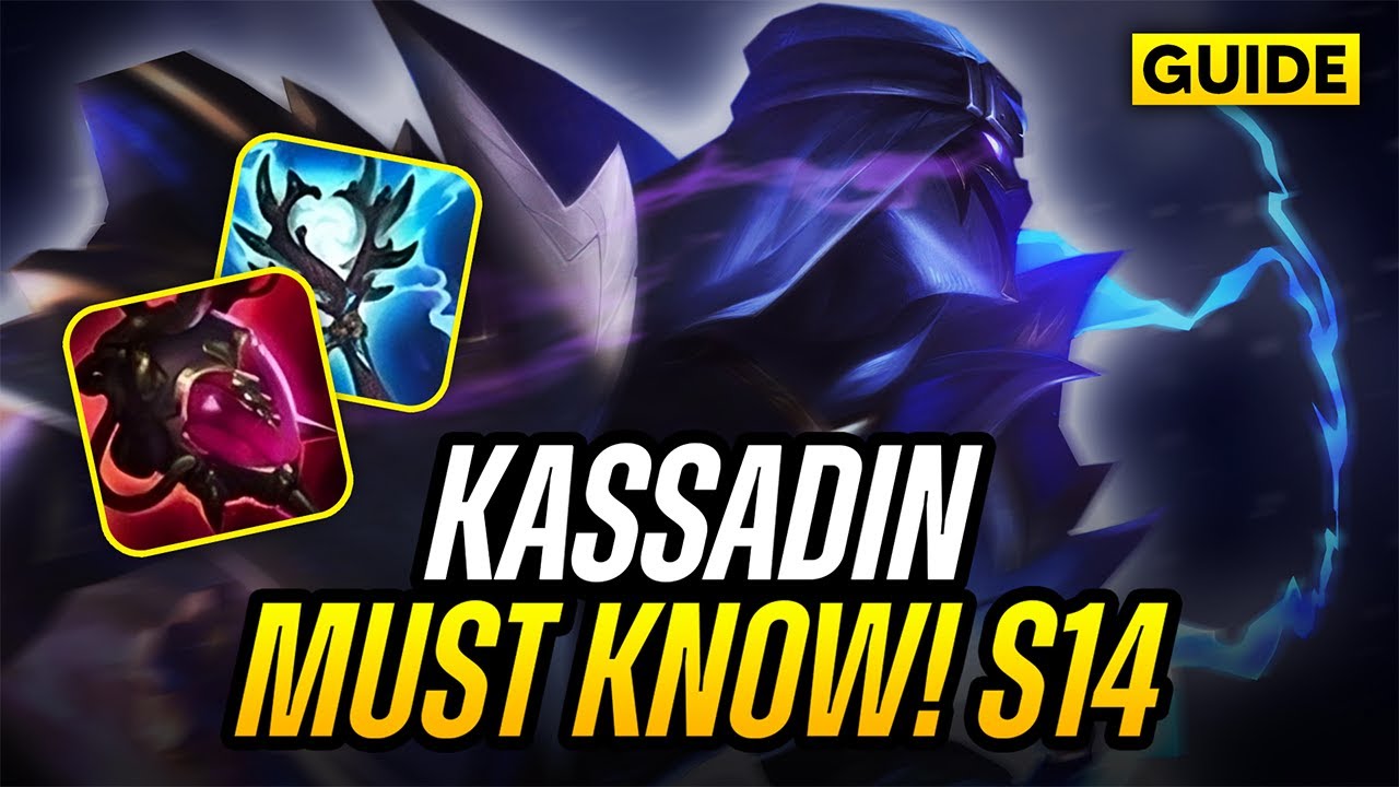 Kassadin SEASON 14 GUIDE: Best Builds and Runes Revealed! *MUST KNOW*