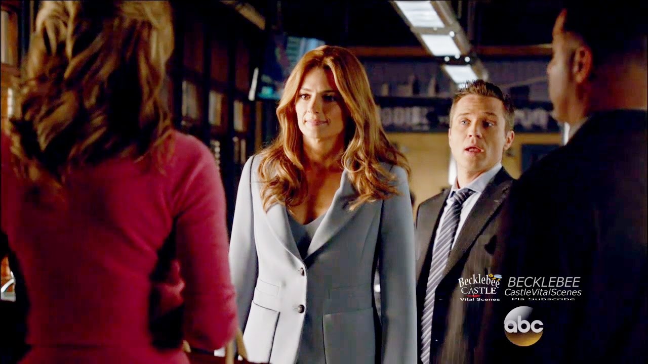 Castle 8x04 “What Lies Beneath” Castle Brings his Client to Beckett Season 8 Episode 4