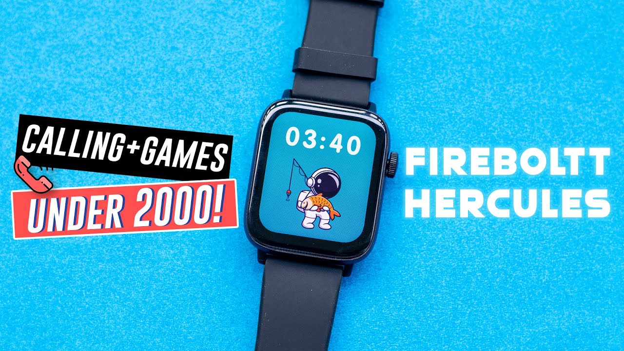Fireboltt Hercules Review 🔥 CALLING Smartwatch Under 2000