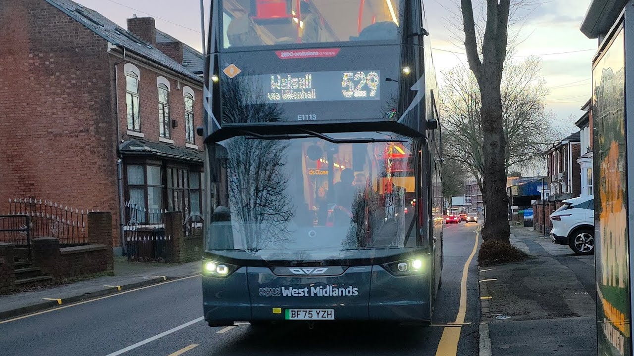 Brand New: NXWM Wright Electroliner Streetdeck E1113 BF75 YZH Route 529