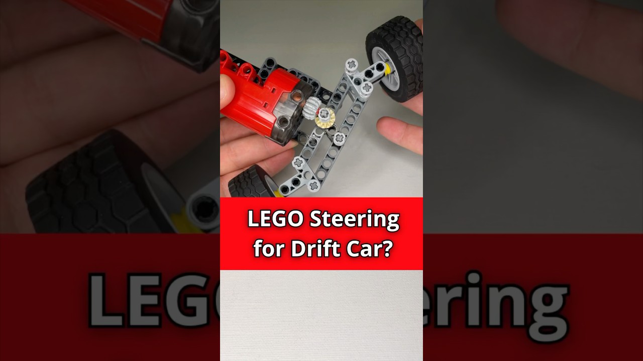 LEGO Simple Drift Steering #lego #legotechnic #steering