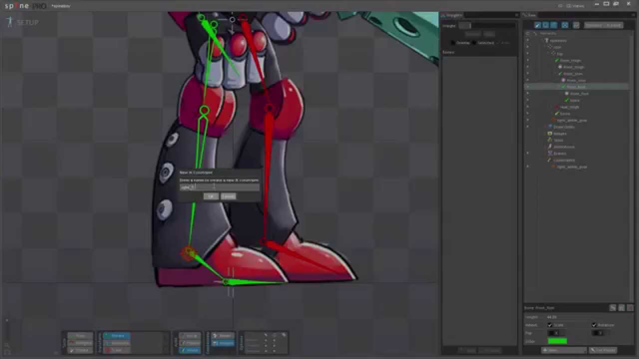 IK example setup