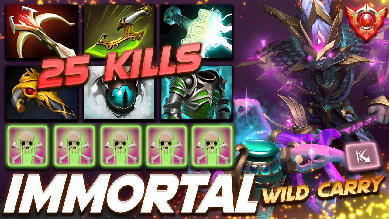 Dazzle Immortal Wild Carry - Dota 2 Pro Gameplay [Watch & Learn]