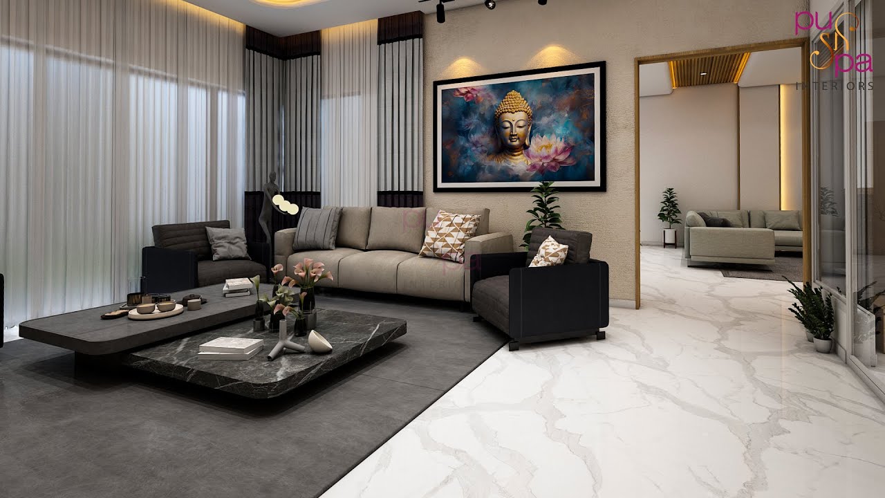 The Ultimate Premium 4BHK Flat Interior Design | Pushpa Interiors