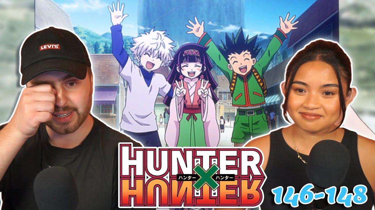 The End of a BEAUTIFUL Journey💔 - Hunter X Hunter Episode 146, 147 & 148 REACTION + REVIEW!