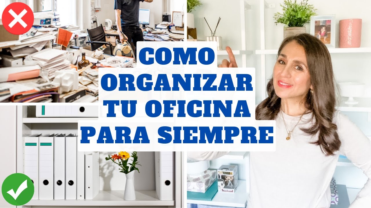 COMO ORGANIZAR TU ESPACIO DE TRABAJO PARA SIEMPRE! |Tips de Experta en Limpieza y Organización