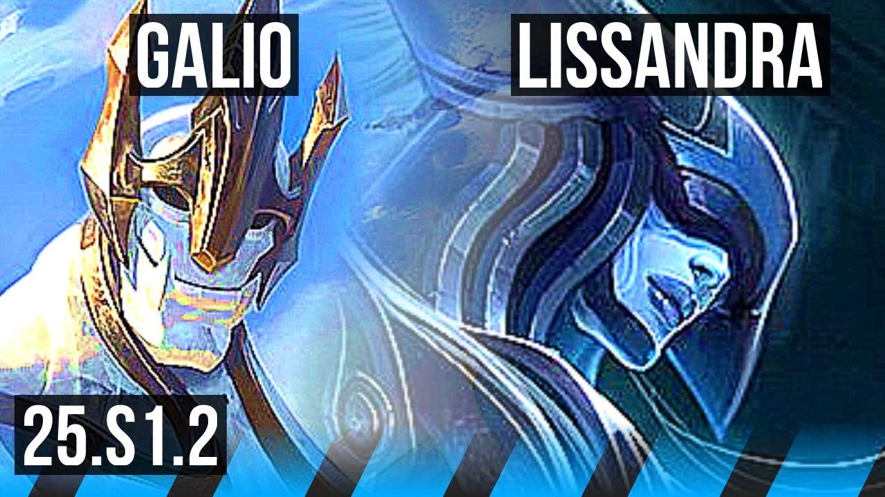 GALIO vs LISSANDRA (MID) | 4/4/16 | KR Master | 25.S1.2