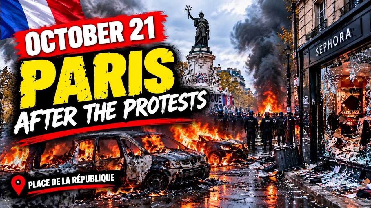 Walking in Paris 🇫🇷 | Paris Streets After the October 17 Protests | October 21, 2026 🚶&zwj;♂️