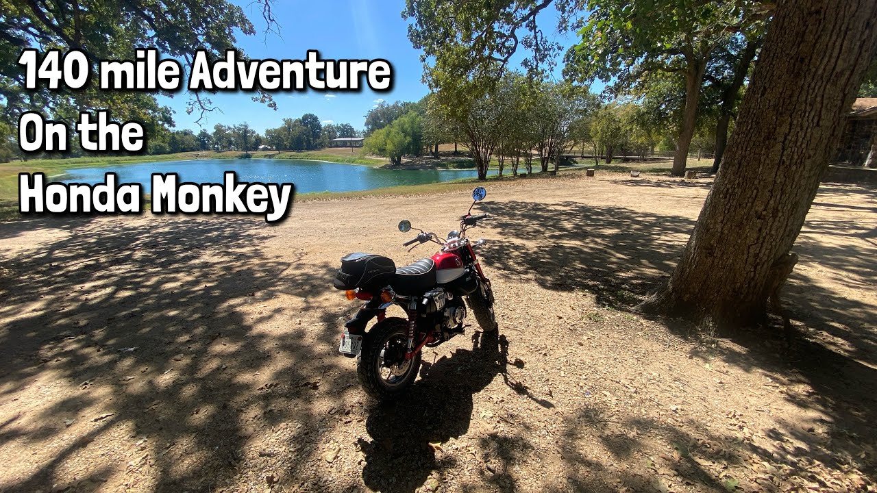 Honda Monkey Приключение на 140 миль