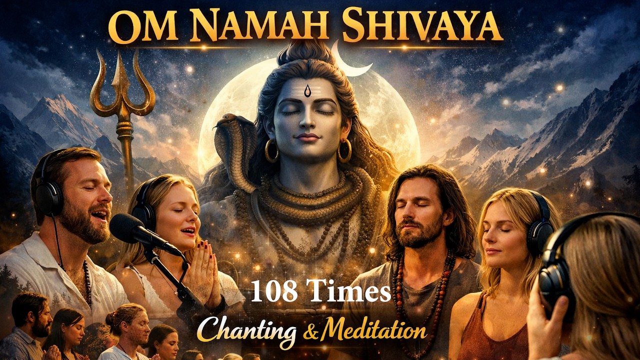 Om Namah Shivaya | ૐ નમઃ શિવાય | ૧૦૮ | Chanting & Deep Meditation | Powerful Shiva Mantra
