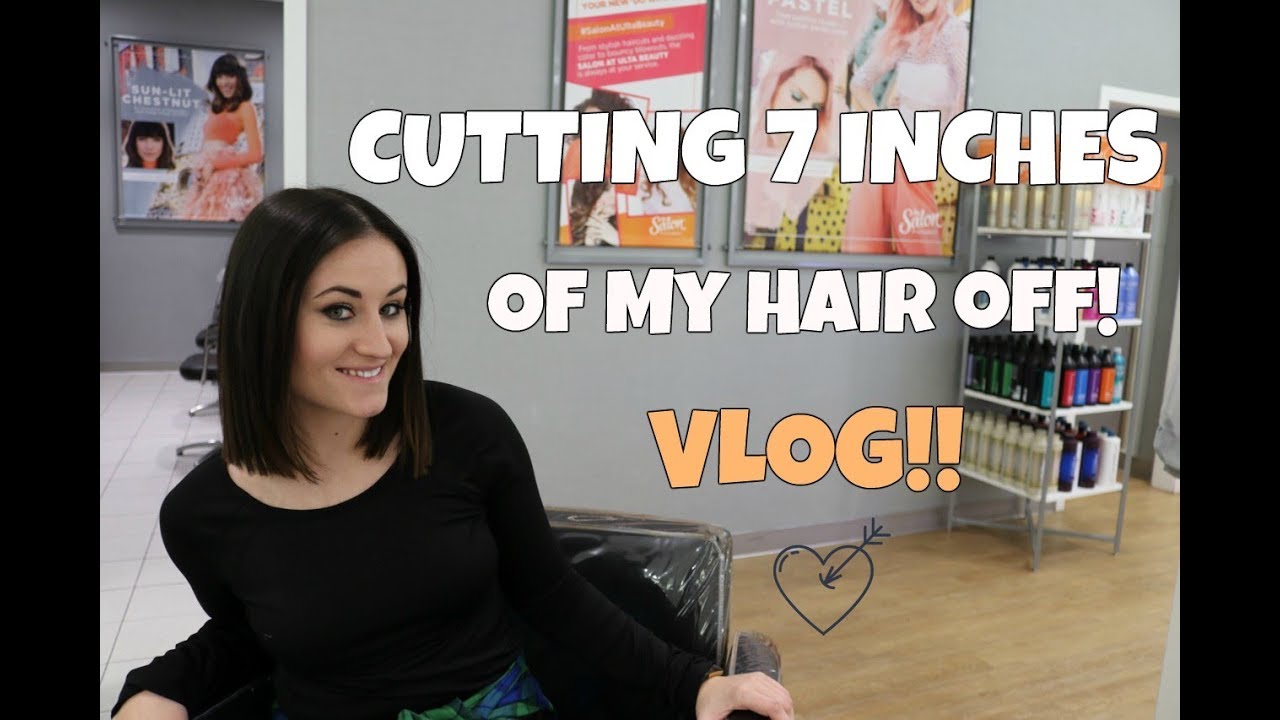Getting a bob haircut VLOG