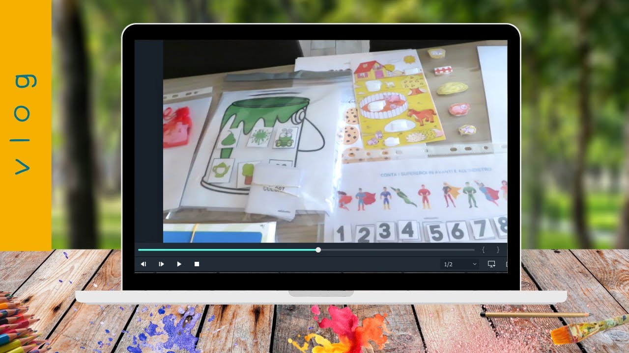 Dietro alle quinte di vanEducation + Prepariamo insieme materiali creativi | vlog 2/22