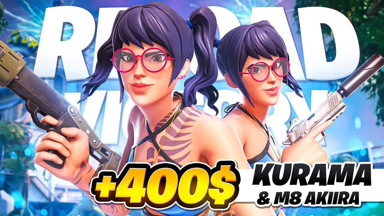 JE CARRY AKIIRA POUR LE DOUBLE TOP 1 EN FINALE RELOAD +400$!!! Solary Kurama