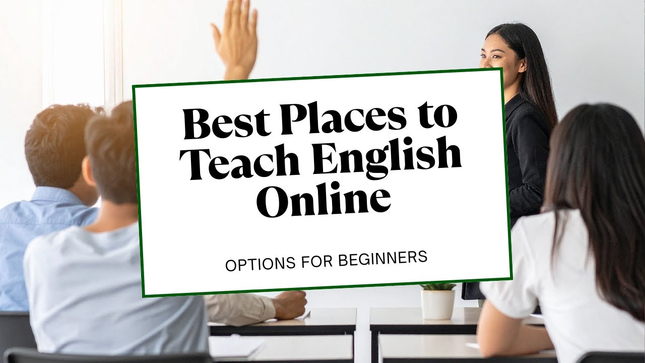 Where to Teach English Online in 2026 Best Options for Beginners #workfromhome #teaching