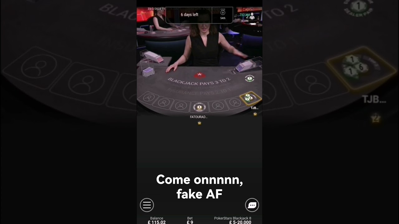 Playtech BJ Bot steals my suited triples #gambling #blackjack #shorts #playtech #bots