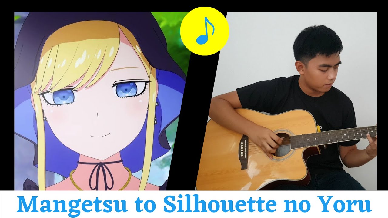 (TABS) [Shinigami Bocchan to Kuro Maid OP] Mangetsu to Silhouette no Yoru Fingerstyle Guitar Cover