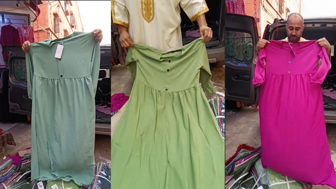 هادشي ما كاينش! 😱 عبايات رمضان والعيد غير بـ 80 درهم عند الدكالي! أجي تبرعي يا لالة (العدد محدود) 🔥